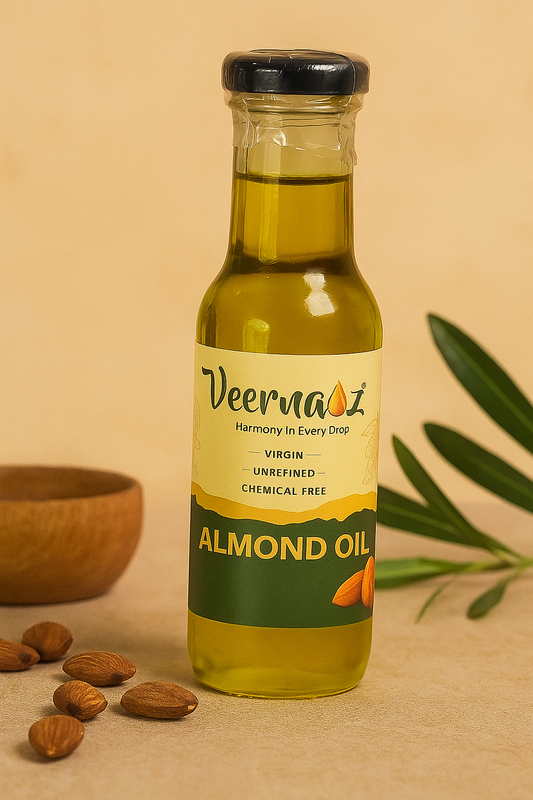 Veernaz 100% Pure Wood Pressed Almond Oil